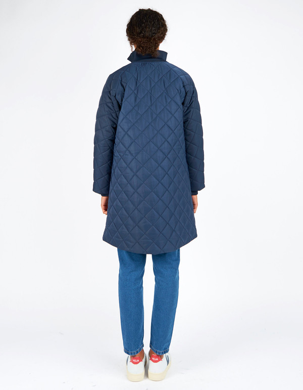 Ganni Greenwood Quilted Jacket Total Eclipse Ganni Greenwood Quilted Jacket Total Eclipse