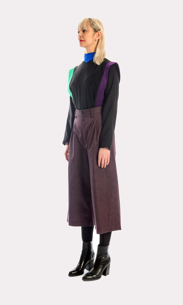 Kurt Lyle Annie Silk Blouse in Crayola Kurt Lyle Annie Silk Blouse in Crayola