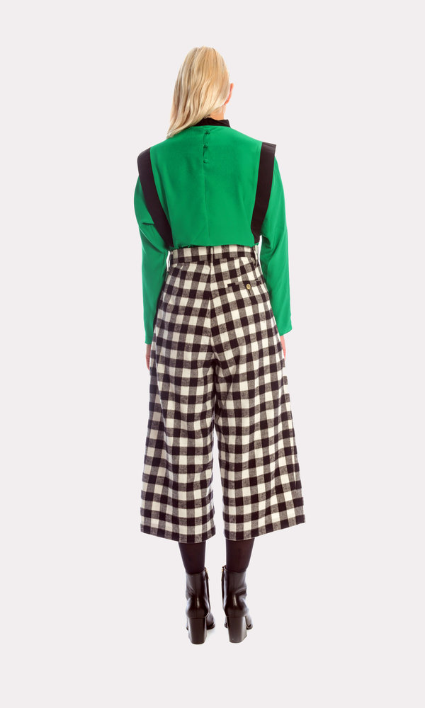 Kurt Lyle Annie Silk Blouse in Kermit Kurt Lyle Annie Silk Blouse in Kermit