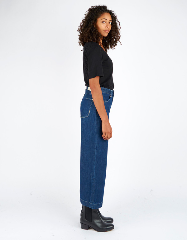Kowtow Building Block V Tee Black Kowtow Building Block V Tee Black