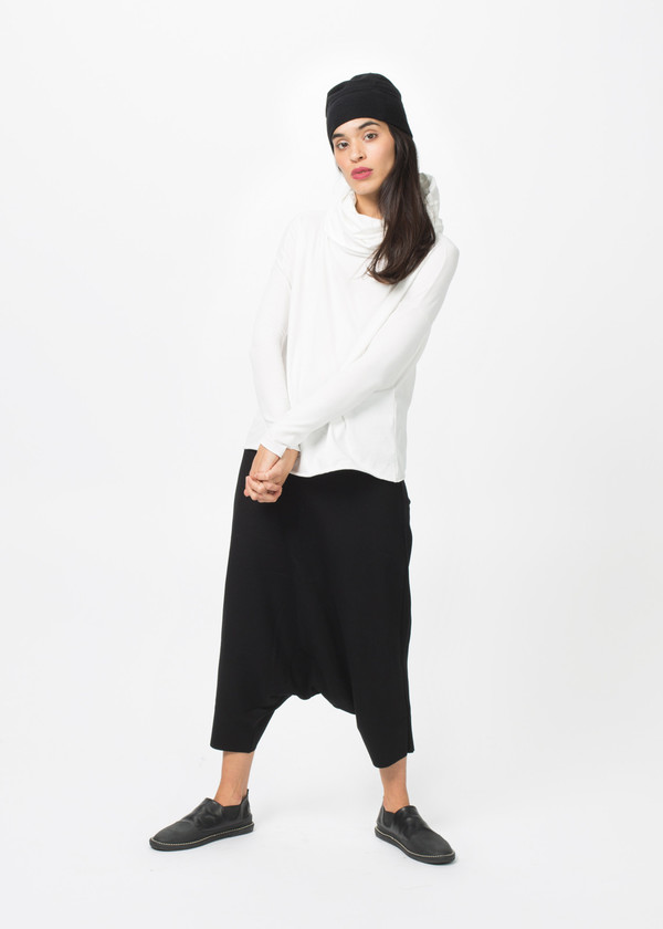 Album di Famiglia Long Sleeve Cowl Neck Tee Album di Famiglia Long Sleeve Cowl Neck Tee