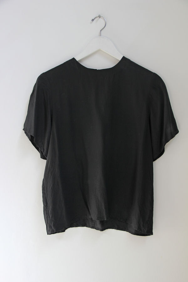 Hey Jude Vintage Midnight Silk Tee Hey Jude Vintage Midnight Silk Tee