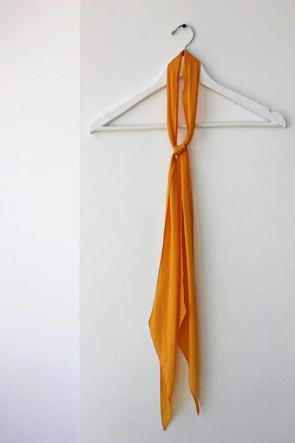 Hey Jude Vintage Canary Silk Scarf Hey Jude Vintage Canary Silk Scarf