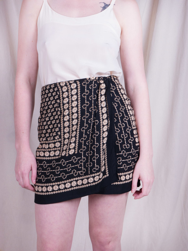 Woods Vintage Bandana Mini Skirt Woods Vintage Bandana Mini Skirt