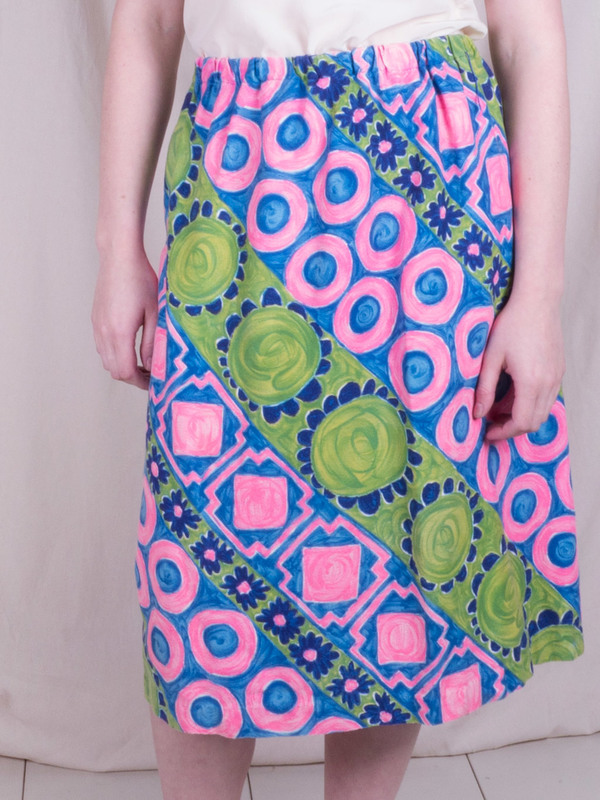 Woods Vintage Hand Painted skirt Woods Vintage Hand Painted skirt