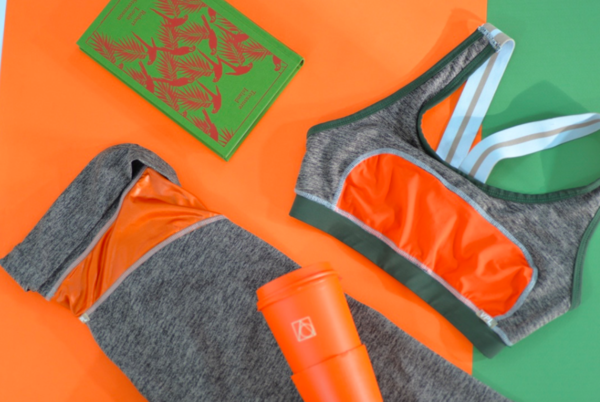 VPL Cortex Bra: Caution Orange VPL Cortex Bra: Caution Orange