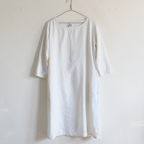 Me & Arrow 3/4 Sleeve Tall Dress - Off White Me & Arrow 3/4 Sleeve Tall Dress - Off White