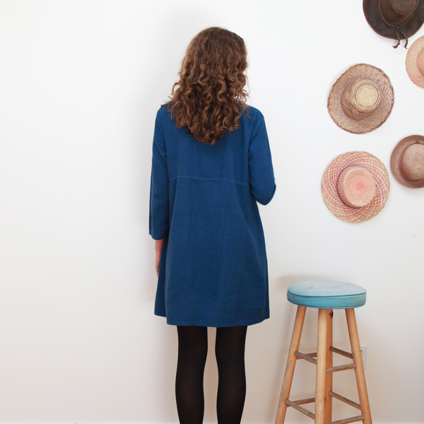 Me & Arrow Basic Dress Deep Ocean Me & Arrow Basic Dress Deep Ocean