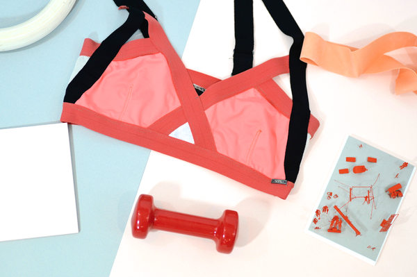 VPL Neo Insertion Bra W: Fluoro Coral VPL Neo Insertion Bra W: Fluoro Coral