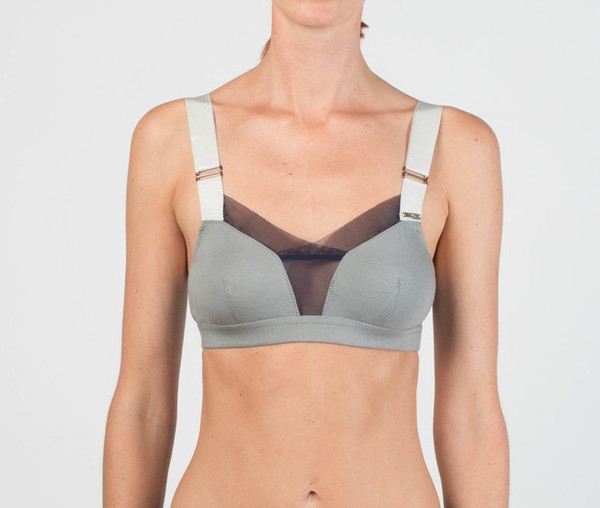 VPL STRIPE B BRA: DOVE VPL STRIPE B BRA: DOVE