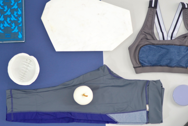 VPL X-Curvate Capri: Charcoal x Blue Denim VPL X-Curvate Capri: Charcoal x Blue Denim