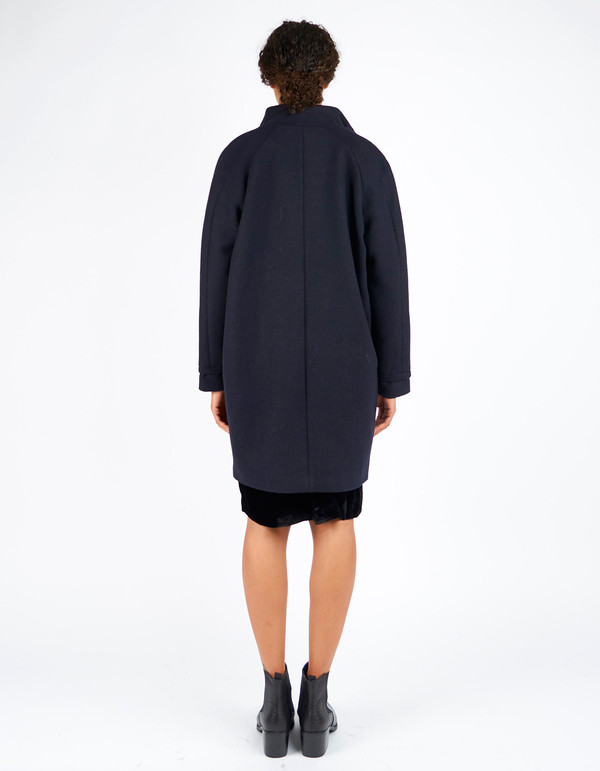 Just Female Blend Coat Dark Blue Just Female Blend Coat Dark Blue