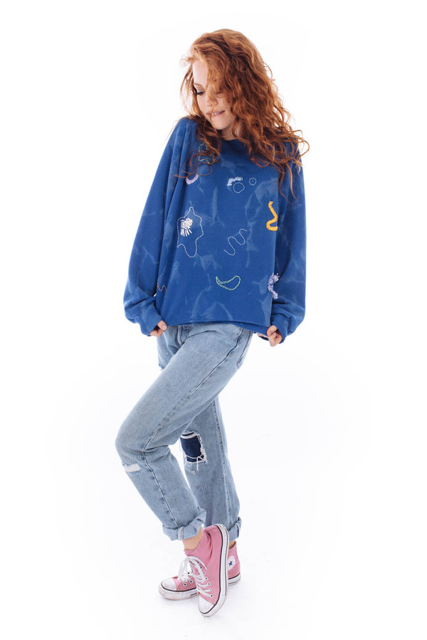 West End Select Shop Embroidered Sweatshirt West End Select Shop Embroidered Sweatshirt