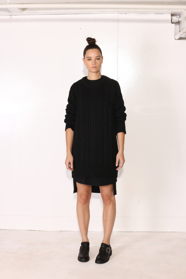 Unisex Intentionally Blank BACOPA SWEATER Black Unisex Intentionally Blank BACOPA SWEATER Black