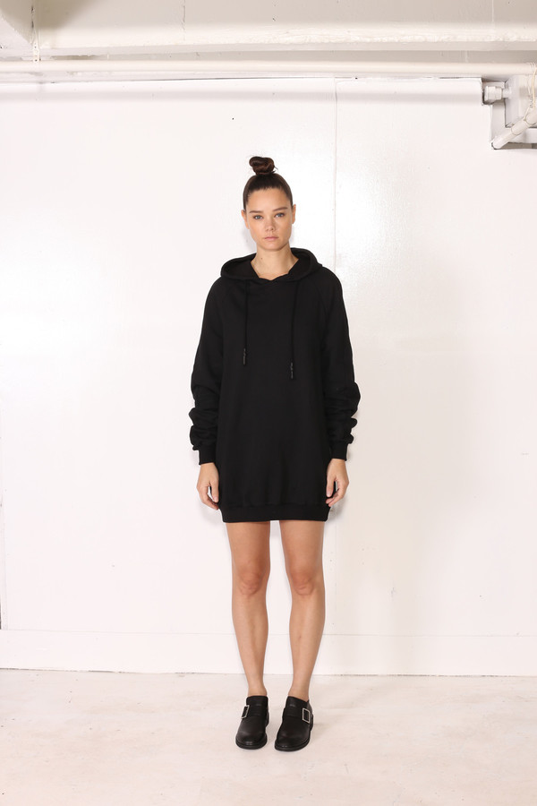 Intentionally Blank NASTOR HOOD Black Intentionally Blank NASTOR HOOD Black
