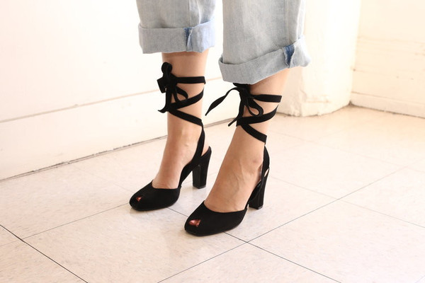 Intentionally Blank ROSE Black Suede Intentionally Blank ROSE Black Suede