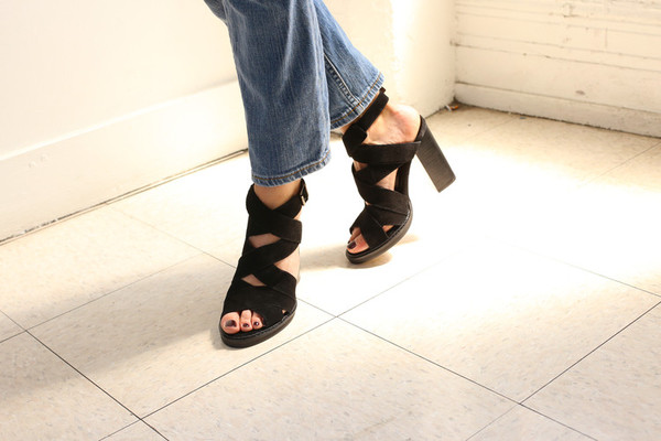 Intentionally Blank SAXTO Black Suede Intentionally Blank SAXTO Black Suede