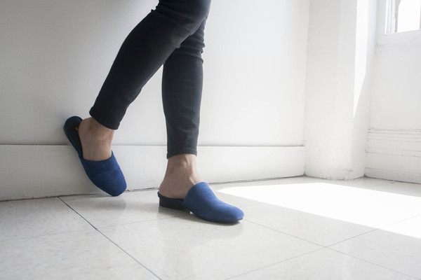Intentionally Blank TOUCH Blue Suede Intentionally Blank TOUCH Blue Suede