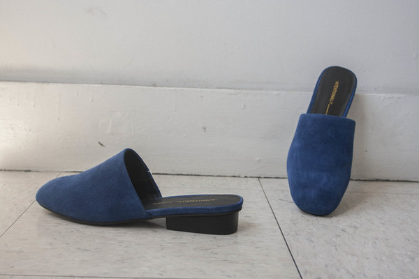 Intentionally Blank TOUCH Blue Suede Intentionally Blank TOUCH Blue Suede