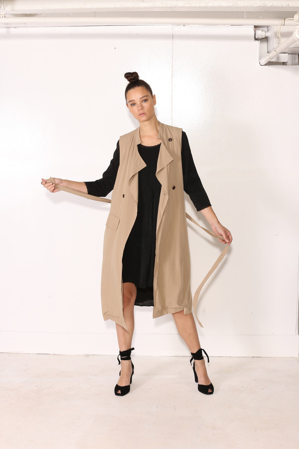 Intentionally Blank YARROW TRENCH Khaki Intentionally Blank YARROW TRENCH Khaki