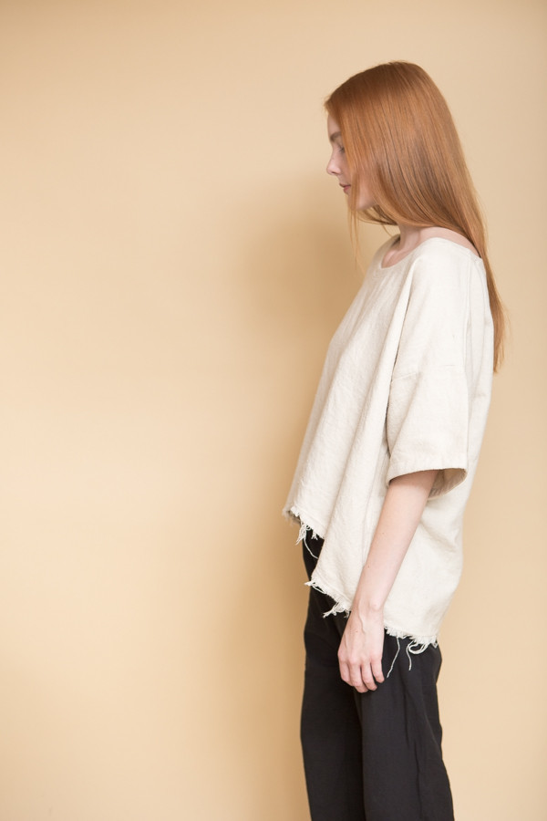 Atelier Delphine Free Top - Eggshell Atelier Delphine Free Top - Eggshell