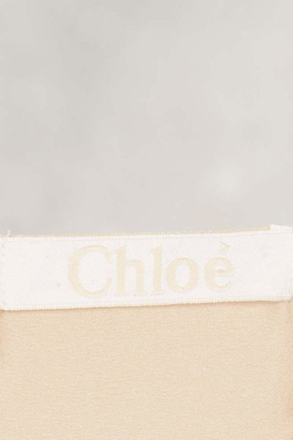 Vintage Chloe Nude Silk Dress Vintage Chloe Nude Silk Dress