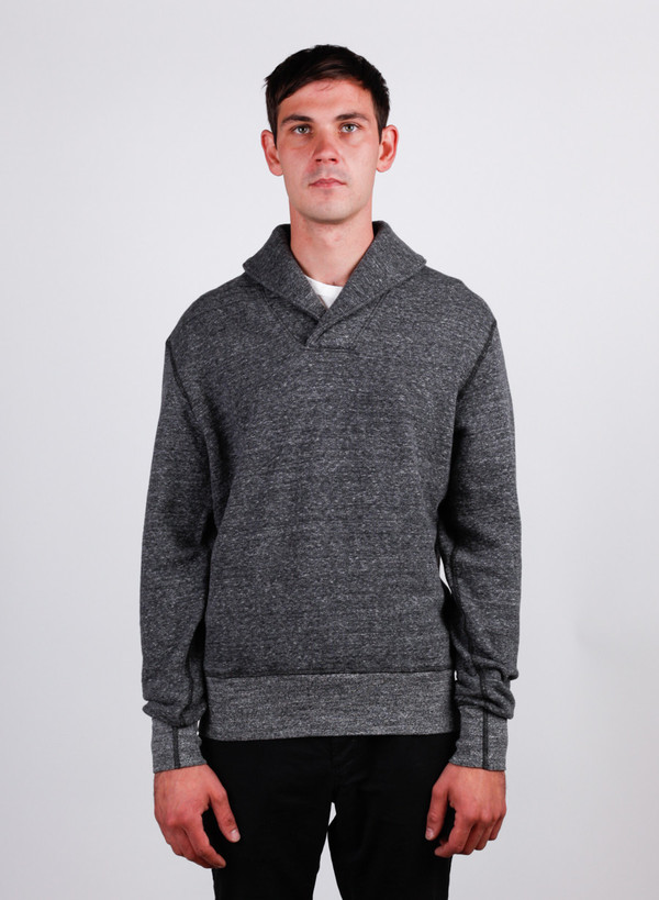 Men's National Athletic Goods Shawl Pullover Granite Men's National Athletic Goods Shawl Pullover Granite