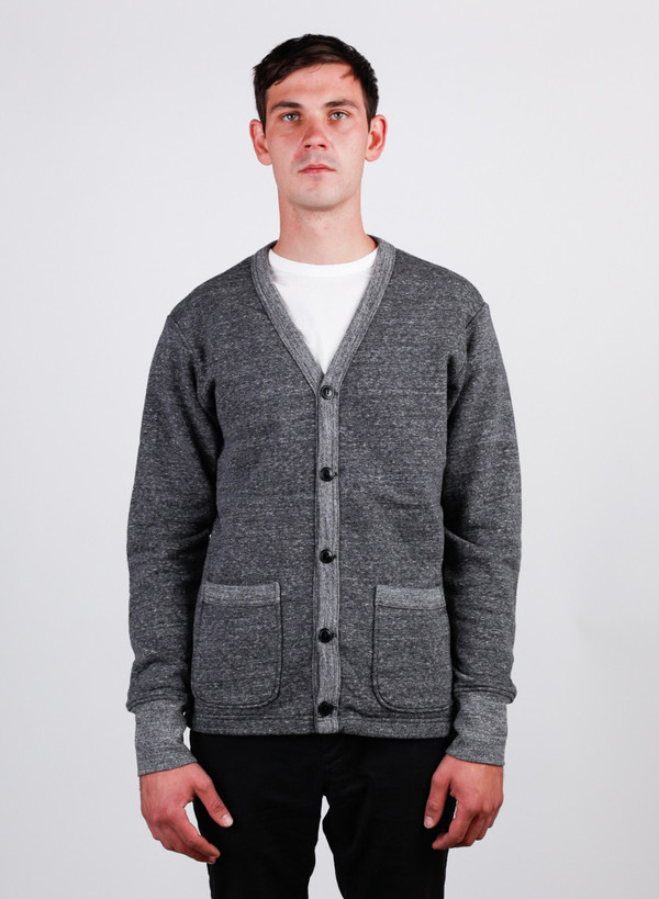 Men's National Athletic Goods Varsity Cardigan Granite Men's National Athletic Goods Varsity Cardigan Granite