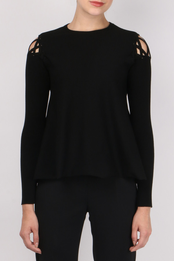 (nude) Round Neck Sweater (nude) Round Neck Sweater