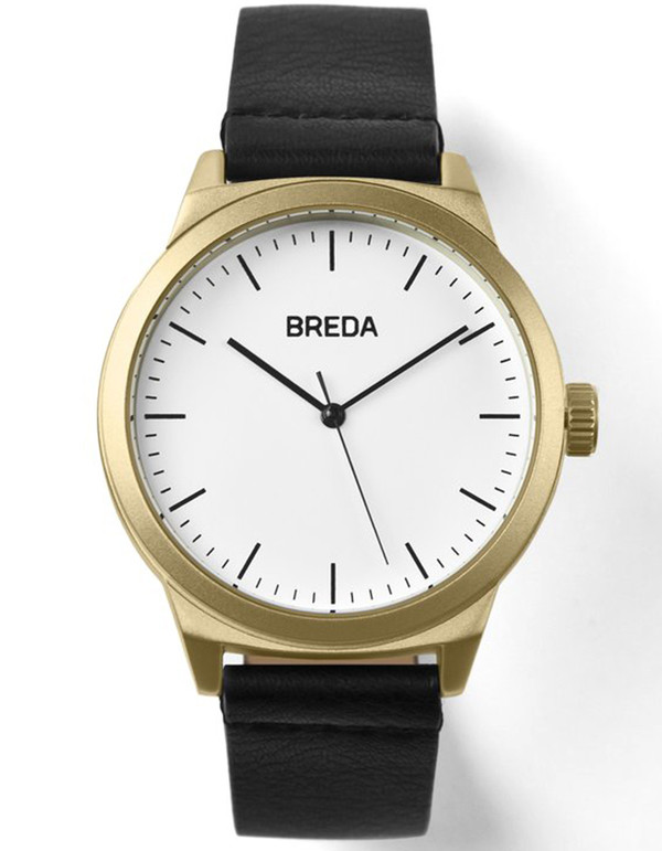 Breda Rand Watch Gold Black Breda Rand Watch Gold Black