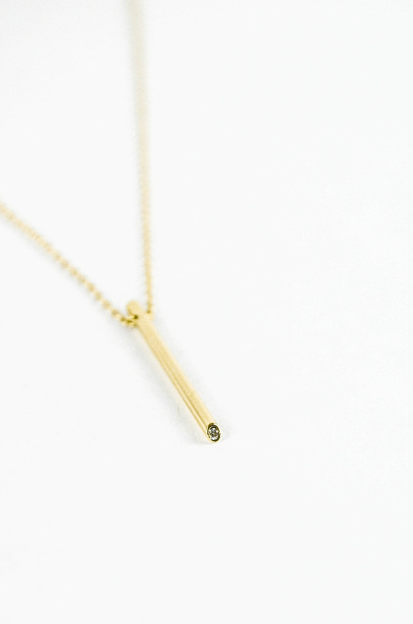 Still House White Diamond 14K Gold Ossu Necklace Still House White Diamond 14K Gold Ossu Necklace