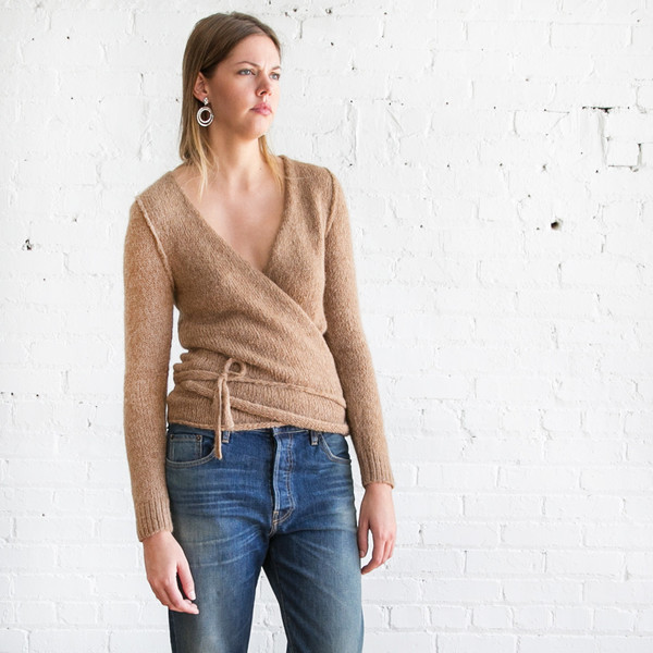 A Detacher Tiara Wrap Sweater A Detacher Tiara Wrap Sweater
