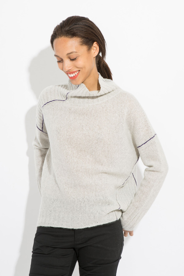 Paychi Guh Cozy Mock Pullover Paychi Guh Cozy Mock Pullover