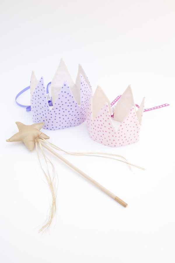 crown - pink sparkle dots crown - pink sparkle dots