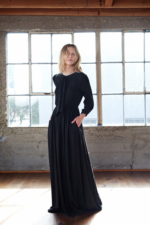 Kamperett Camille Bow Neck Dress Kamperett Camille Bow Neck Dress