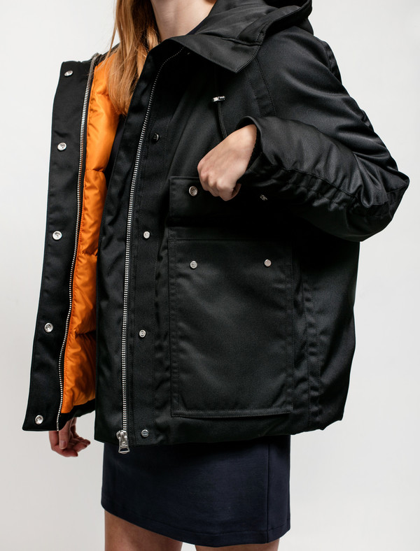 Acne Studios Womens Asa Tech Coat Acne Studios Womens Asa Tech Coat