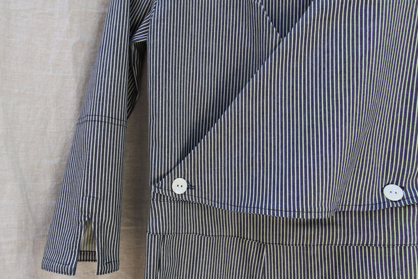 pietsie Jumpsuit in Railroad Stripe pietsie Jumpsuit in Railroad Stripe