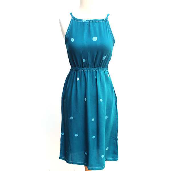 Della Teal Racerback Dress Della Teal Racerback Dress