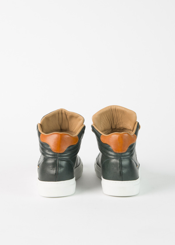 Brador High Top Ribbed Sneaker Brador High Top Ribbed Sneaker