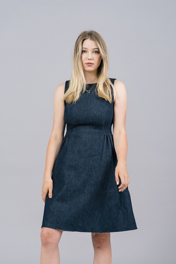 Harvey Faircloth Sleeveless Denim Dress Harvey Faircloth Sleeveless Denim Dress