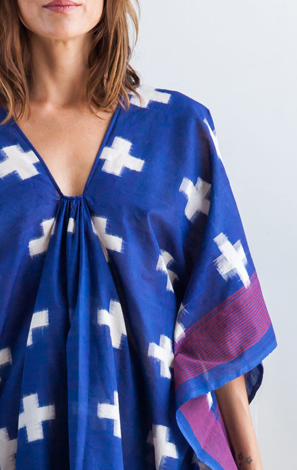 Two Blue Plus caftan Two Blue Plus caftan