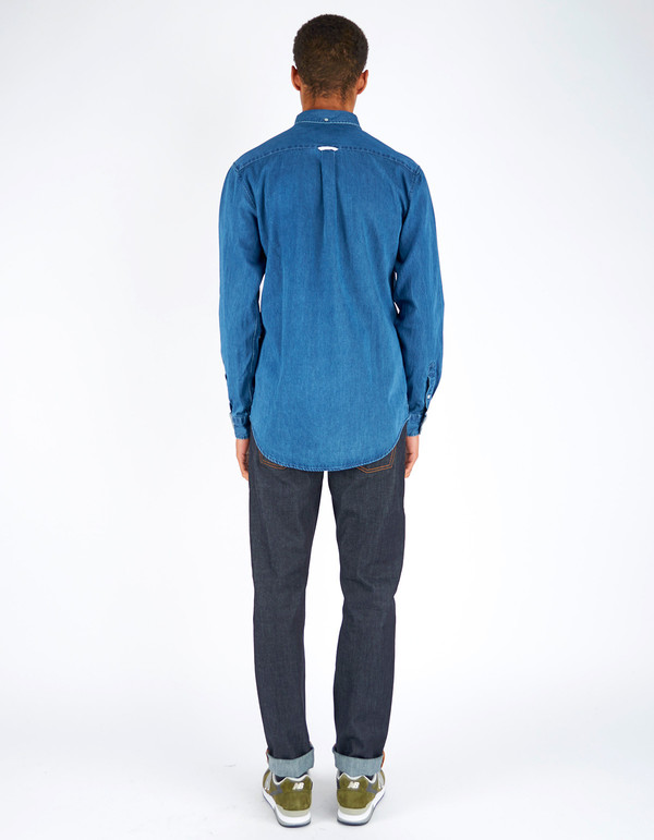 Men's Assembly Label Endless Denim Shirt Dark Denim Men's Assembly Label Endless Denim Shirt Dark Denim