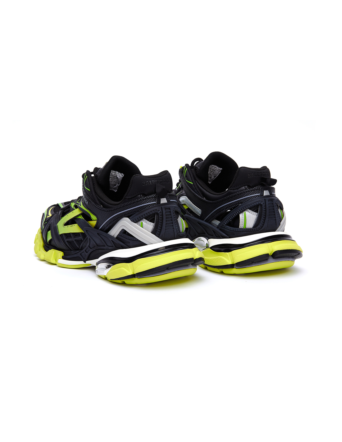 balenciaga track 2 green and black