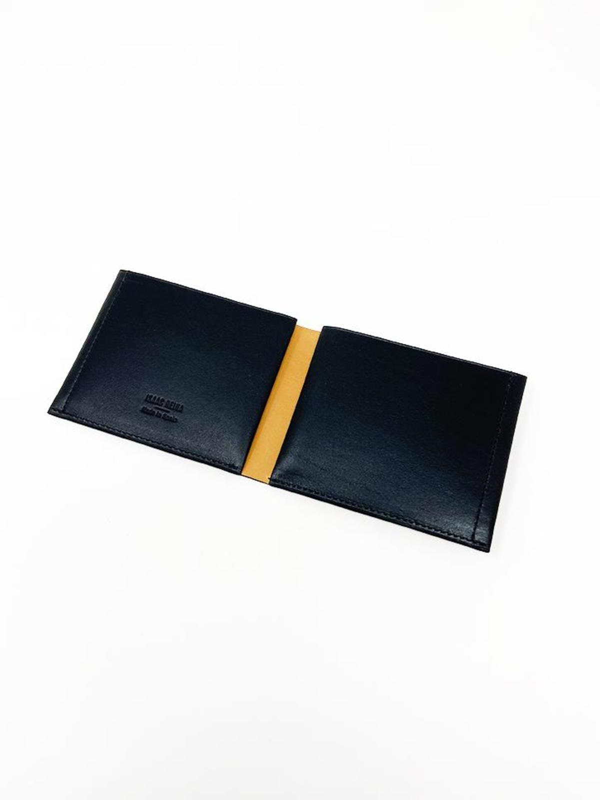 Isaac Reina Une Feuille Wallet A Black Natural Garmentory
