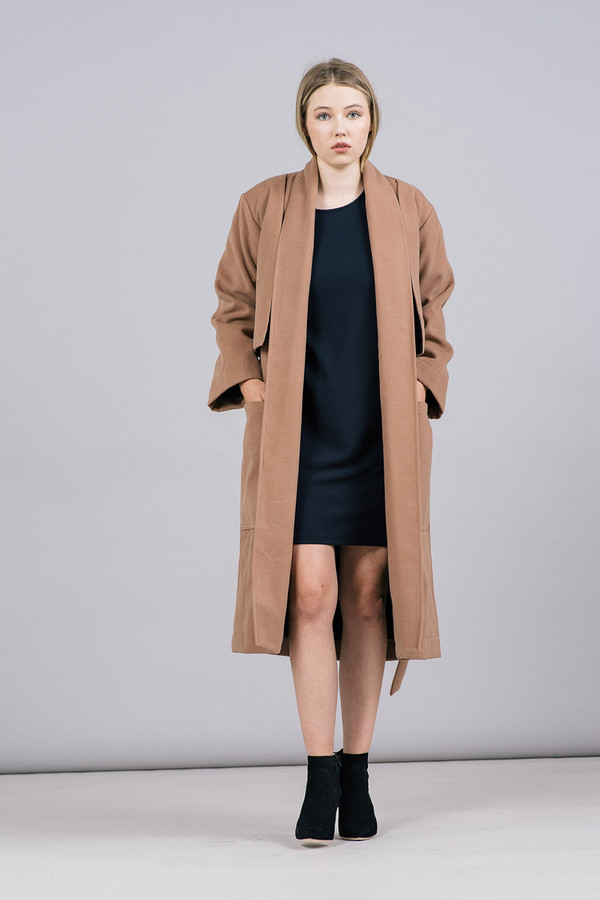 House of Sunny Celina Wrap Coat House of Sunny Celina Wrap Coat