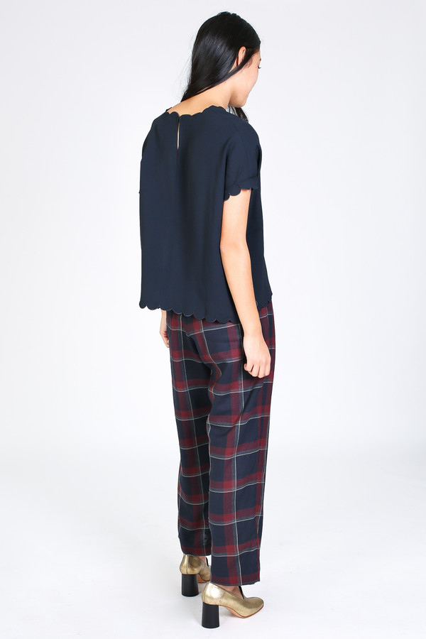 M.i.h Jeans Baez top in navy M.i.h Jeans Baez top in navy