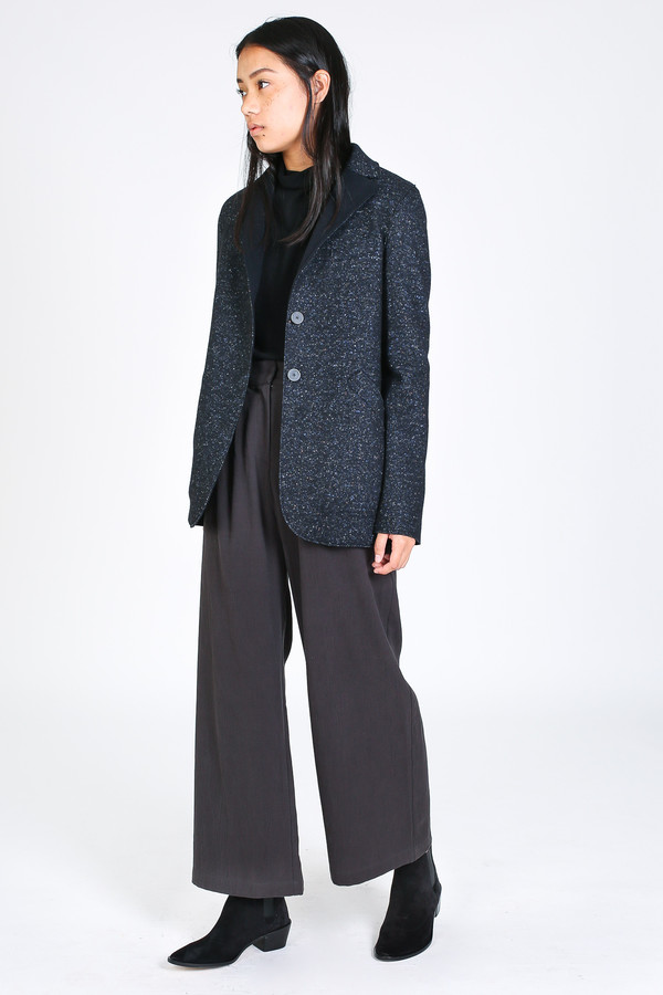 Harris Wharf London Outdoor jacket in dark blue Harris Wharf London Outdoor jacket in dark blue