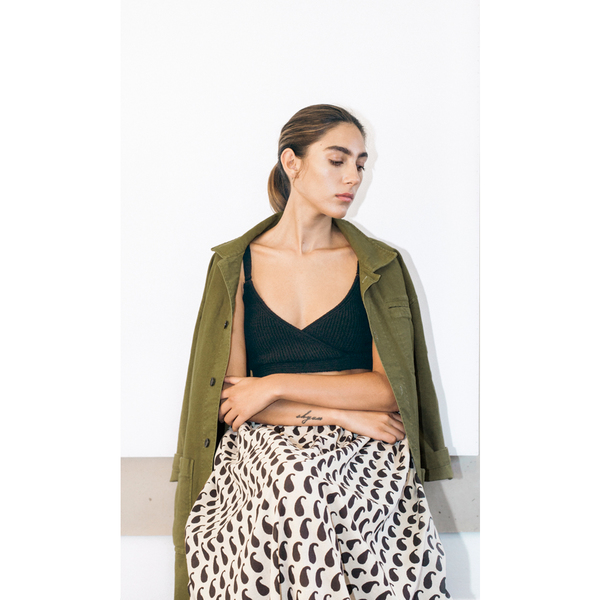 Monsoon Block-Printed Skirt-S Monsoon Block-Printed Skirt-S