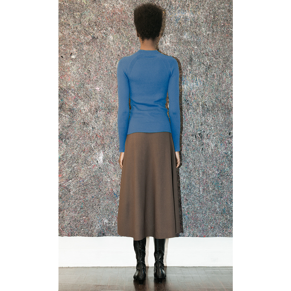 Pari Desai Flared Skirt - Cocoa Pari Desai Flared Skirt - Cocoa