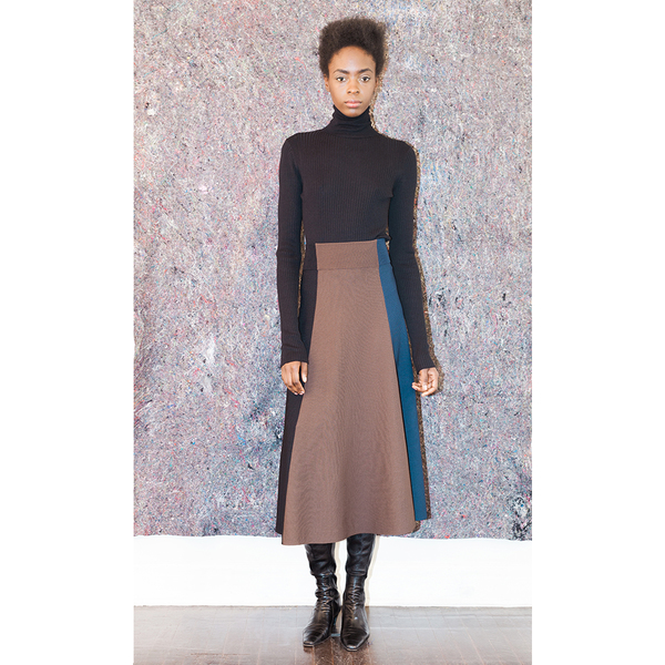 Pari Desai Color Blocked Skirt - Multi Pari Desai Color Blocked Skirt - Multi